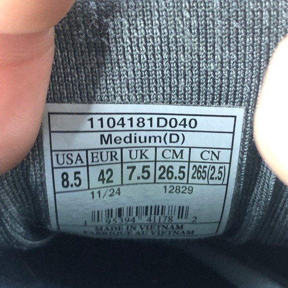 Brooks Ghost 16 Mens Running Shoes Grey Yellow 1104181D040 Size 8.5 Medium D main image 10